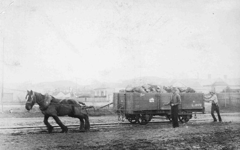 Horse and Cart, Railway line Culture Waitaki