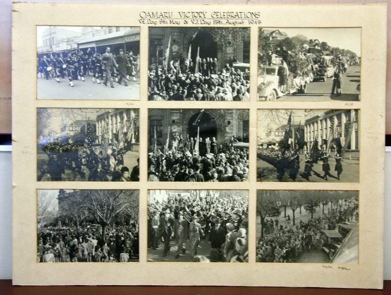 Oamaru Victory Celebrations. V.E. Day and V.J. Day 1945