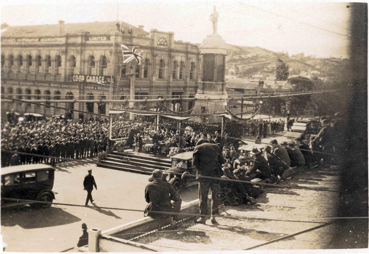 Boer War Memorial, Thames Street Oamaru. Culture Waitaki